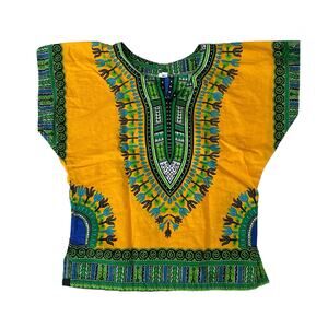 AFRICAN KIDS DASHIKI TOP